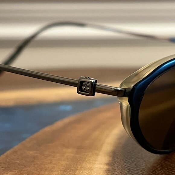 KATE SPADE INGRID Sunglasses Eyeglasses Frames 50-18-135 Black / Ivory (ITALY) - Picture 4 of 14